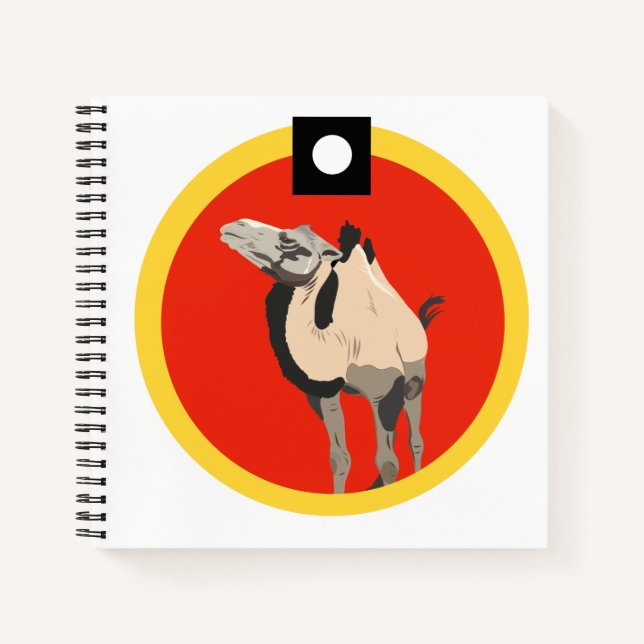 HiHo the Camel Notebook (Front)