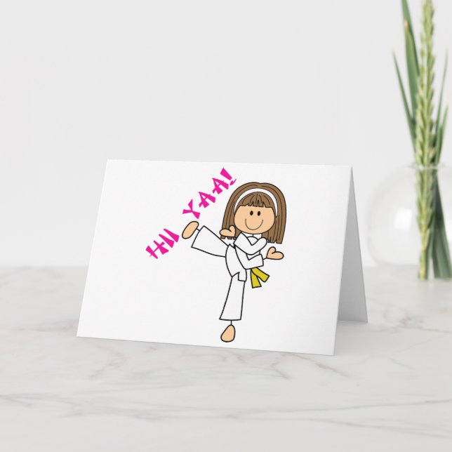 Hii Yaa Karate Card (Front)
