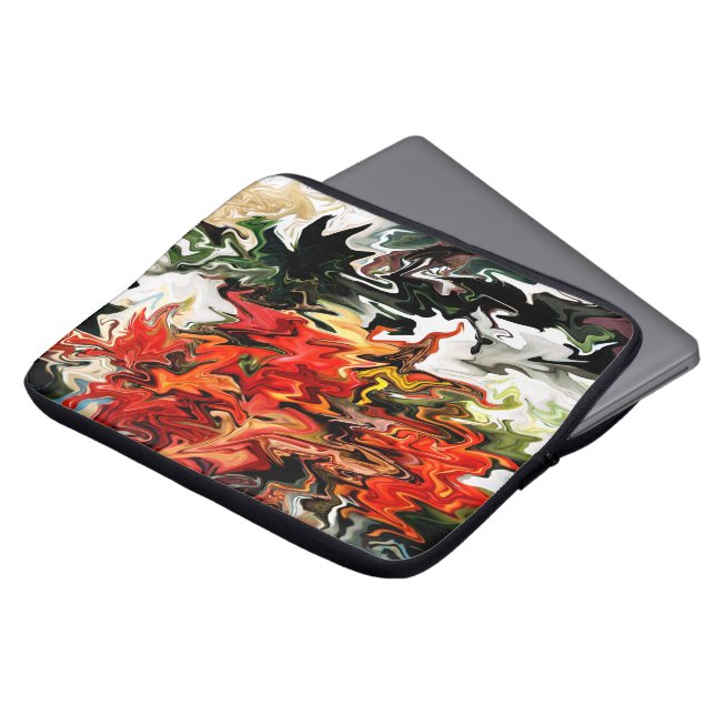 Hiidden musical note...... laptop sleeve (Front Top)