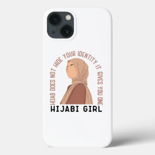 Hijab does Not Hide your Identity - Hijabi Woman iPhone 13 Case