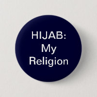 Hijab: My Religion Button