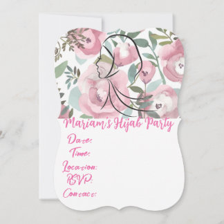 Hijab Party Invitation