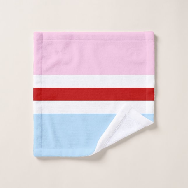 Hijra Pride Flag Wash Cloth (Wash Cloth)