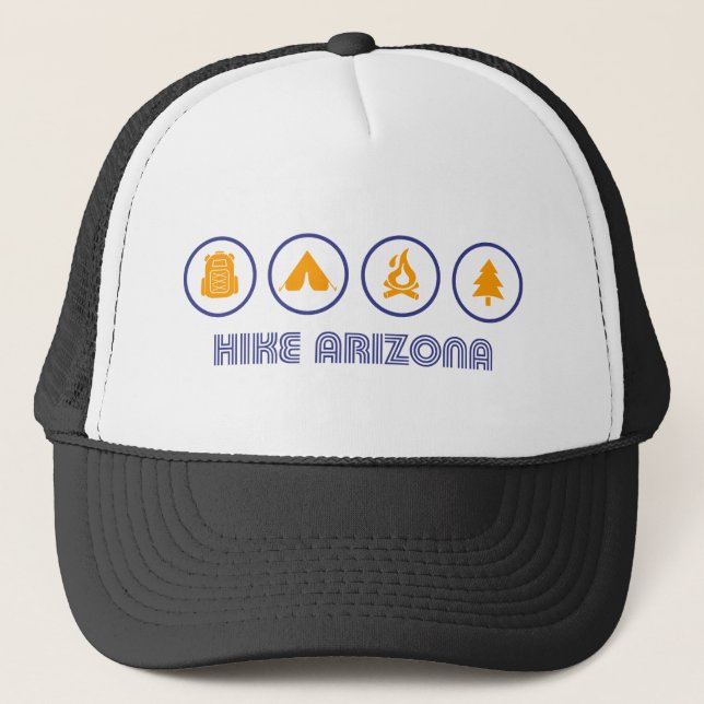 Hike Arizona Trucker Hat (Front)
