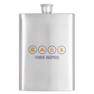Hike Aspen Colorado Hip Flask