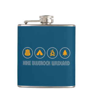 Hike Bluerock Wildland Provincial Park Hip Flask