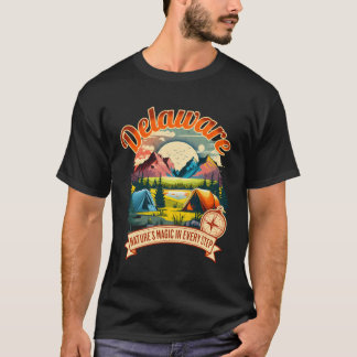 Hike Delaware Mountains Hiking Outdoor Adventure H T-Shirt