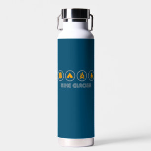 Hike Glacier National Park Montana Water Bottle