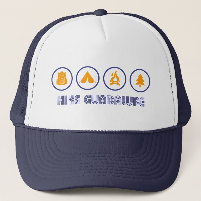 Hike Guadalupe Mountains National Park Trucker Hat (Front)