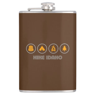 Hike Idaho Hip Flask