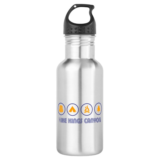 Hike Kings Canyon National Park 532 Ml Water Bottle (Front)