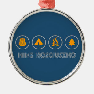 Hike Kosciuszko National Park Metal Tree Decoration