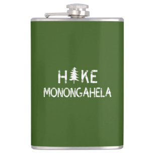 Hike Monongahela West Virginia Tree Hip Flask