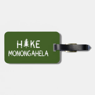 Hike Monongahela West Virginia Tree Luggage Tag