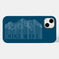 Hike More Mountains White Case-Mate iPhone Case