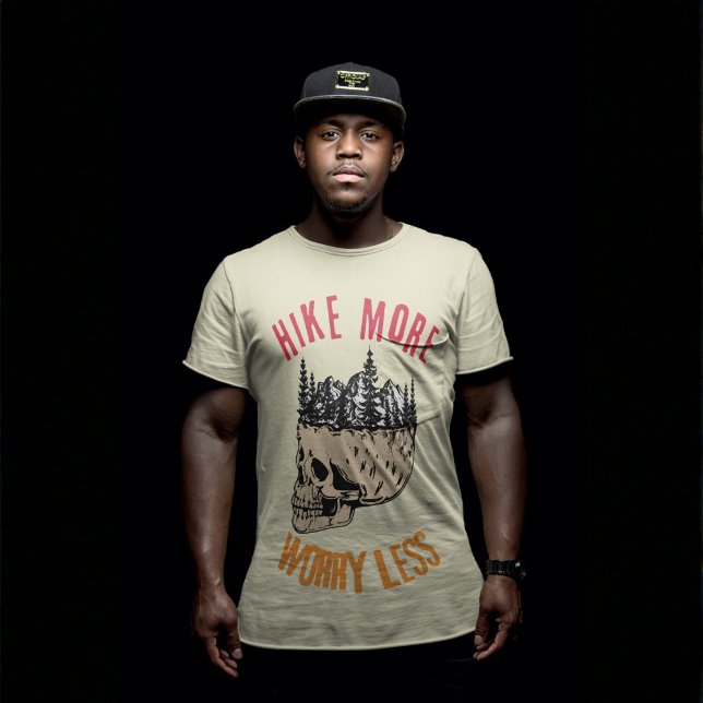 Hike More Stress Less  T-Shirt (Creator Uploaded)