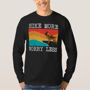 Hike More Worry Less Belgian Tervuren Graphic Hiki T-Shirt