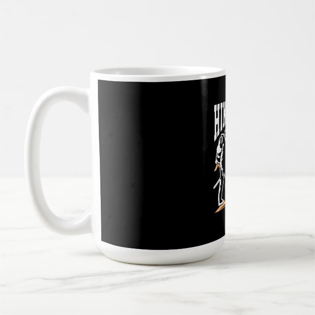 Hike More Worry Less Coffee Mug (Left)
