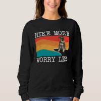 Hike More Worry Less Miniature Schnauzer Graphic H