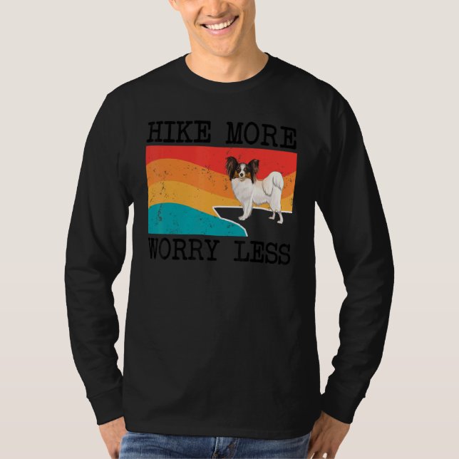Hike More Worry Less Soft Coated Wheaten Terrier D T-Shirt (Front)