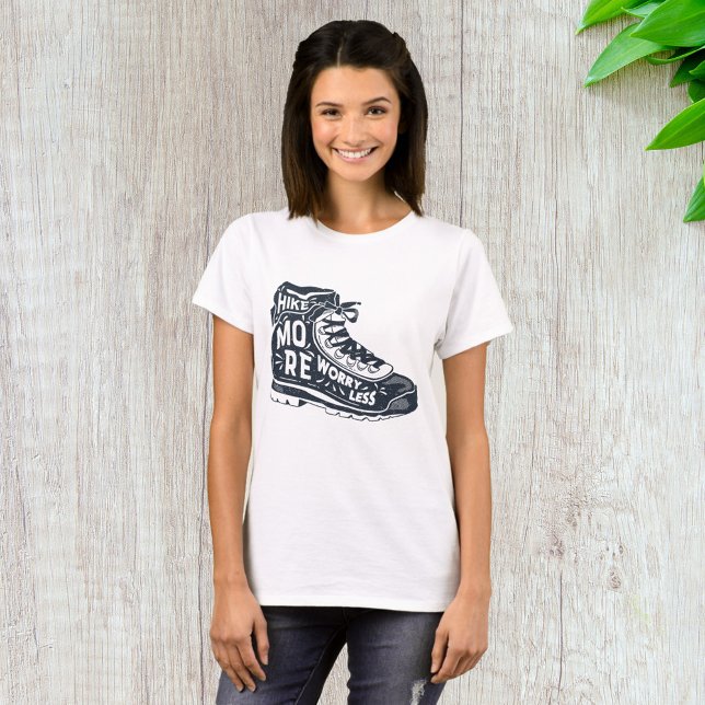 Hike More Worry Less T-Shirt (Creator Uploaded)