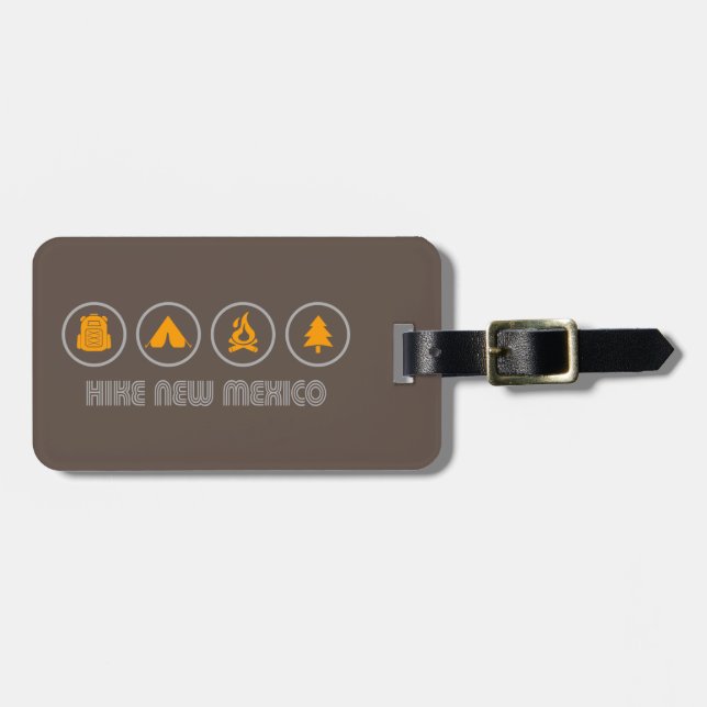 Hike New Mexico Luggage Tag (Front Horizontal)