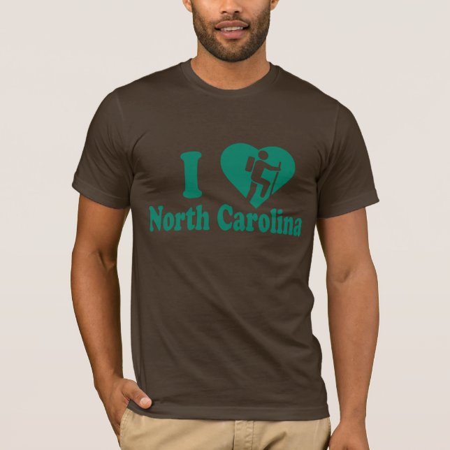 Hike North Carolina T-Shirt (Front)