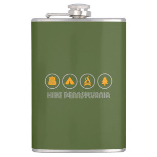 Hike Pennsylvania Hip Flask