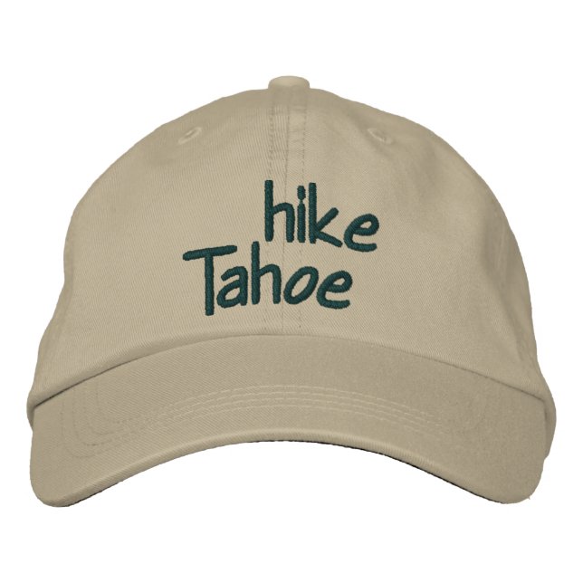 Hike Tahoe Embroidered Hat (Front)