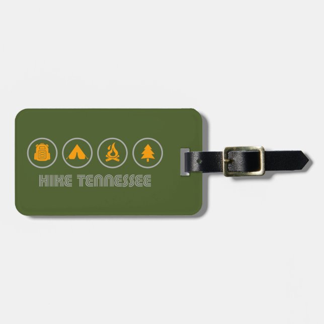 Hike Tennessee Luggage Tag (Front Horizontal)