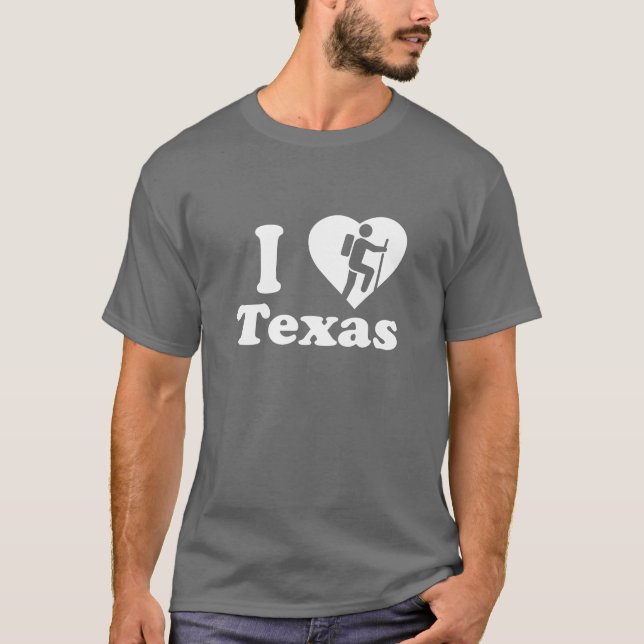 Hike Texas T-Shirt (Front)