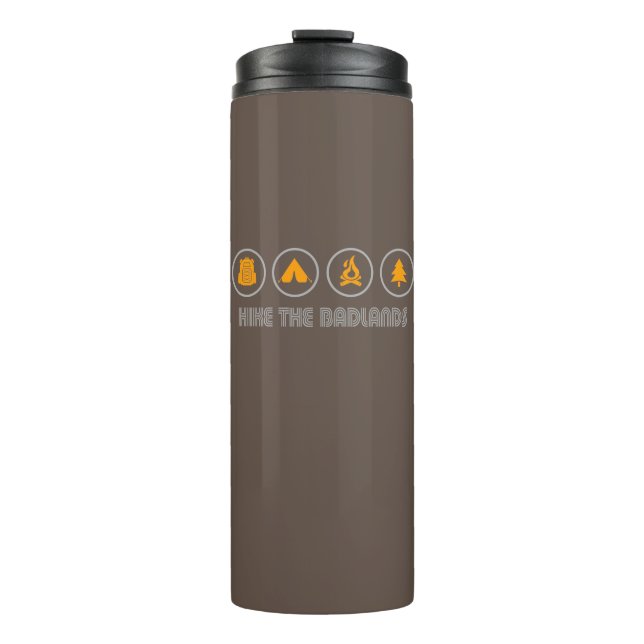Hike The Badlands Thermal Tumbler (Front)