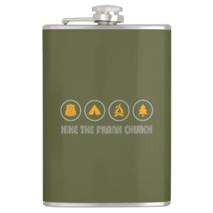 Hike The Frank Church Wilderness Idaho Hip Flask