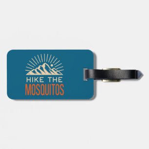 Hike The Mosquito Range Colorado Sunburst Luggage Tag