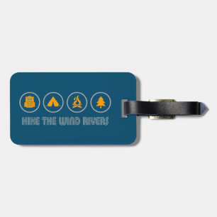 Hike The Wind River Mountain Range Luggage Tag