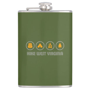Hike West Virginia Hip Flask