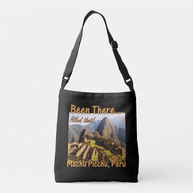 Hiked the Inca Trail - Machu Picchu Crossbody Bag (Back)