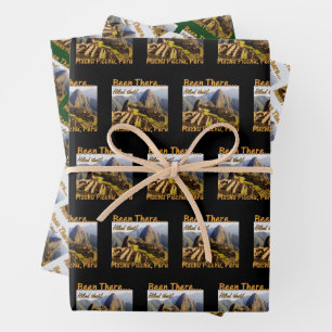 Hiked the Inca Trail - Machu Picchu Wrapping Paper Sheet