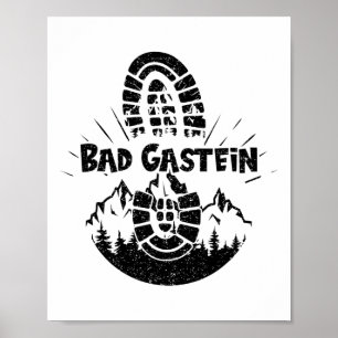 Hiker Bad Gastein Sheimerburger Land Austria Vacat Poster