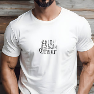 Hiker camping humor black T-Shirt