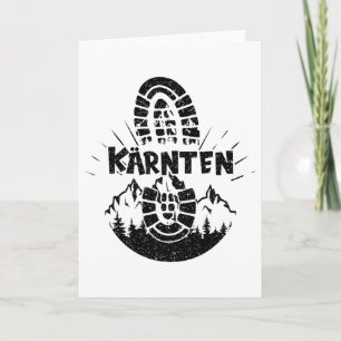 Hiker Kärnten Kärnten Austria Vacation  Card