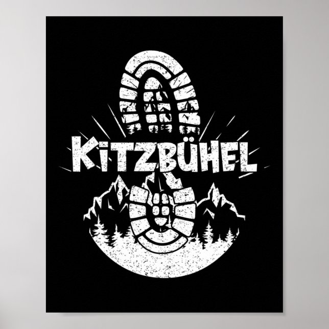 Hiker Kitzbühel Tyrol Austria Vacation  Poster (Front)