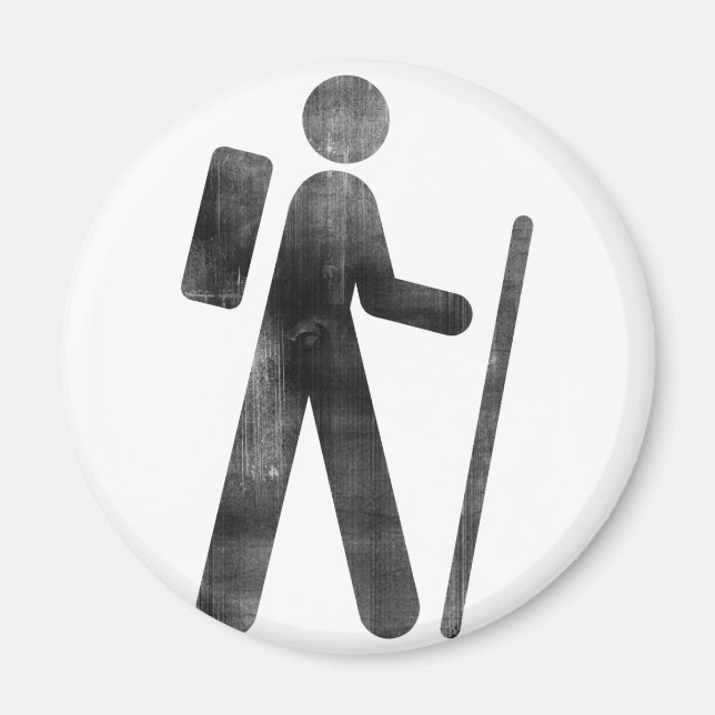Hiker Magnet (Front)