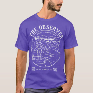 Hiker Nature  Design  T-Shirt