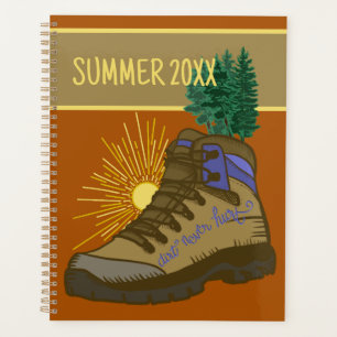 Hiker Personalised Camping Picnic Planner