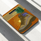 Hiker Personalised Camping Picnic Table Cushions