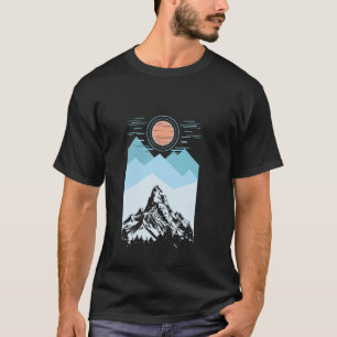 Hiker Scout Camping Hiking Mountain Climbing Mount T-Shirt