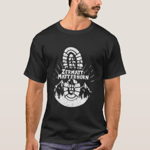 Hiker Zermatt-problemhorn Switzerland Hiking Vacat T-Shirt