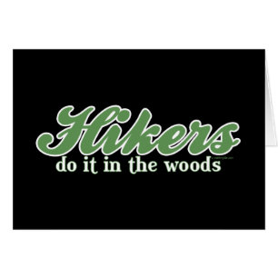 Hikers Do it in The Woods