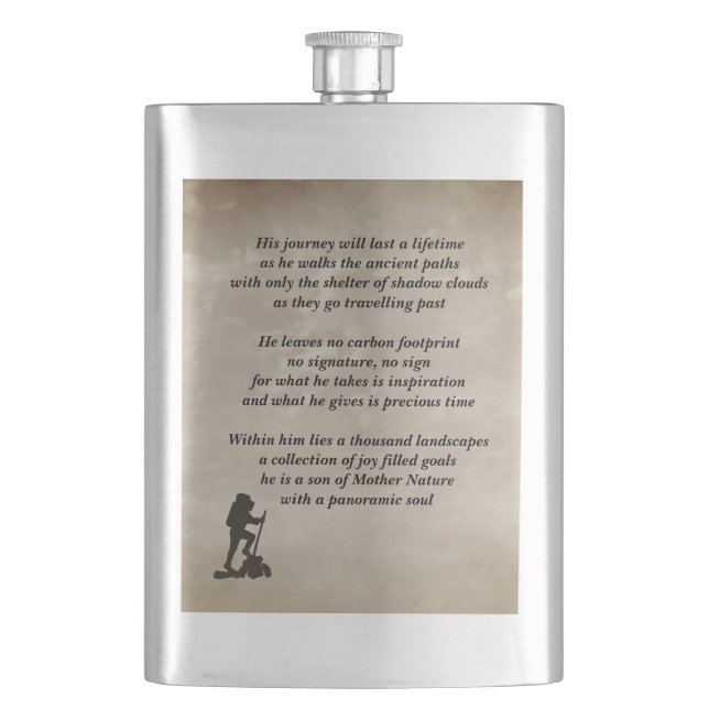 Hikers Hip Flask (Front)